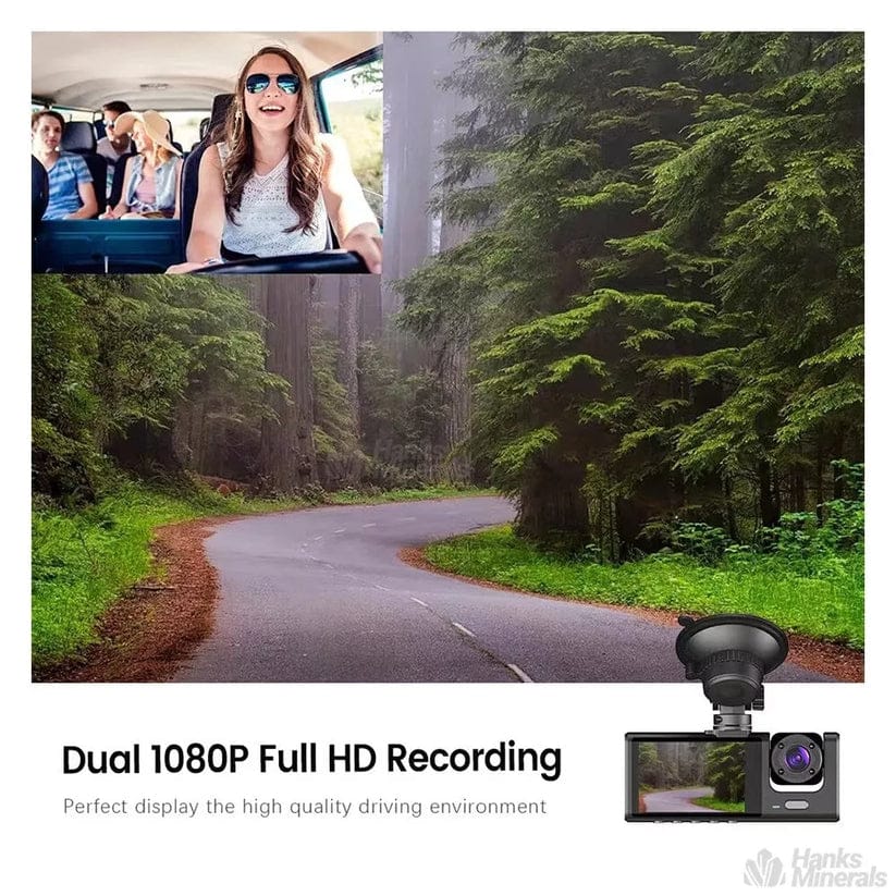 Sistema de 3 Cámaras de Alta Definición  (Frontal, Trasera e Interior)