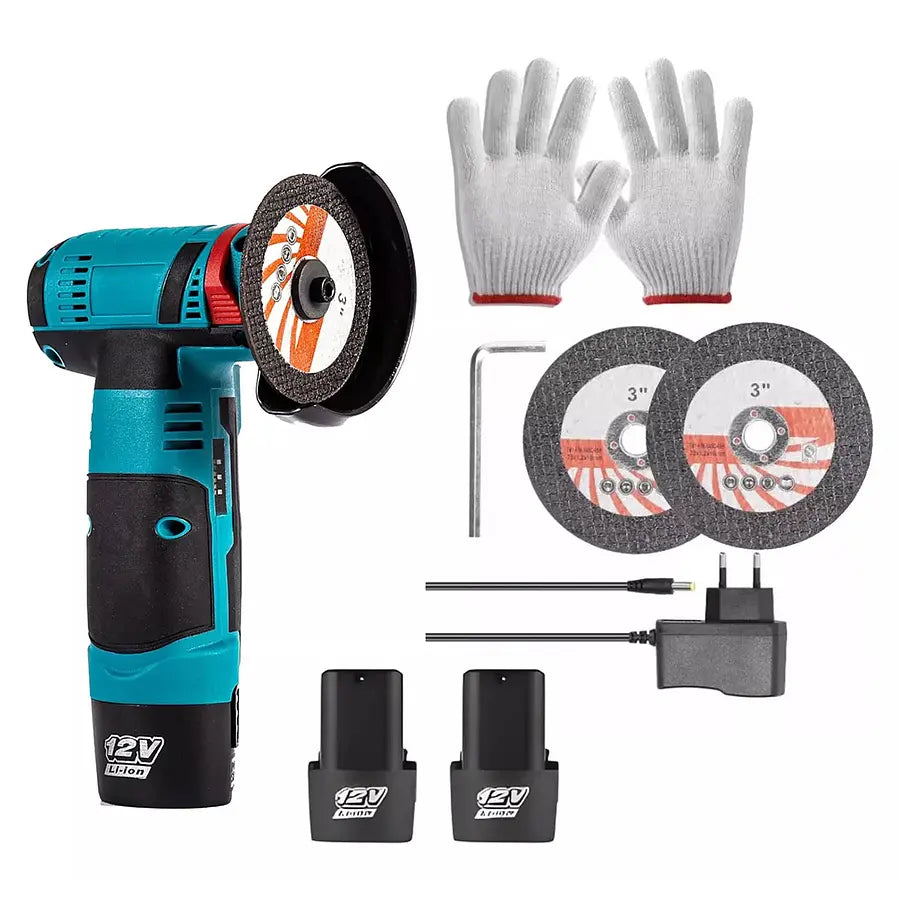 MINI ESMERILADOR INALÁMBRICO KRUGGER (DOS BATERÍAS)